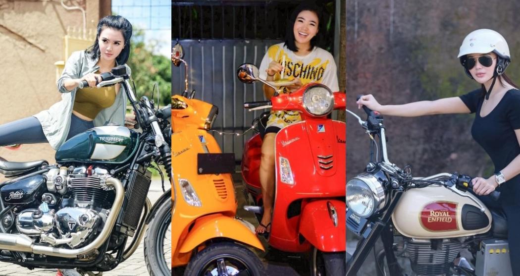 Tampil Seksi, Ini Deretan Motor yang Kerap Ditunggangi Wika Salim 