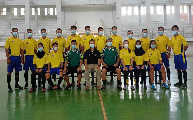 Tingkatkan SDM, KONI Jambi Gelar Kursus Wasit Futsal