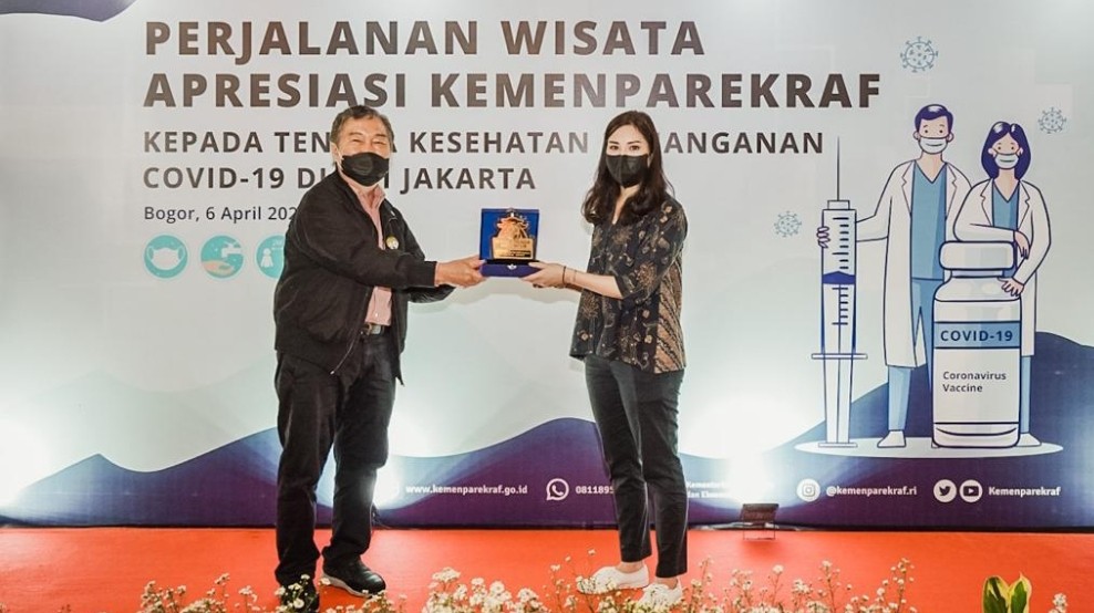 Wamenparekraf Apresiasi Kerja Keras Tenaga Kesehatan Tangani Pandemi Covid-19 