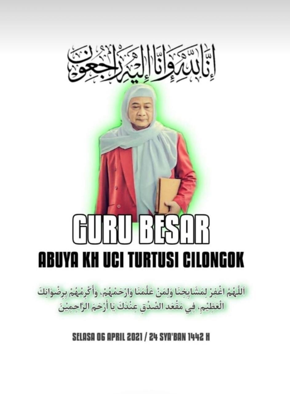 Kabar Duka, Ulama Banten Abuya Uci Thurtusi Meninggal Dunia