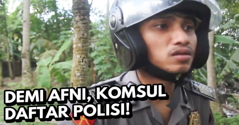 Lucunya Ingin Jadi Polisi, Film Pendek Ngapak Karya Cingire