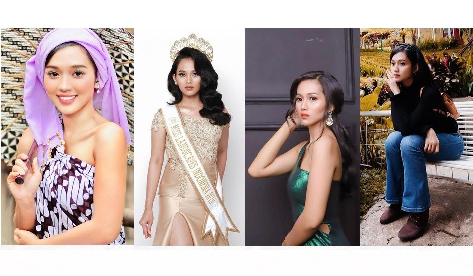 4 Potret Cantik Miss Landscape Indonesia Sierra Laporkan Bos BUMN ke KPAI