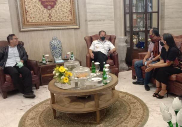 Bertemu Manajemen MNC Portal, Wali Kota Danny Paparkan Program Makassar Recover