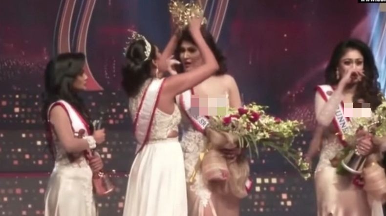 Geger, Mahkota Ratu Kecantikan Dicopot Paksa saat Live Televisi atas Tuduhan Curang