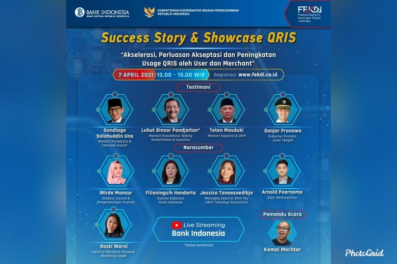 HARI INI Pukul 13.00 di FEKDI 2021, Jessica Tanoesoedibjo: Terapkan QRIS, Transaksi SPIN Pay Kian Mudah!