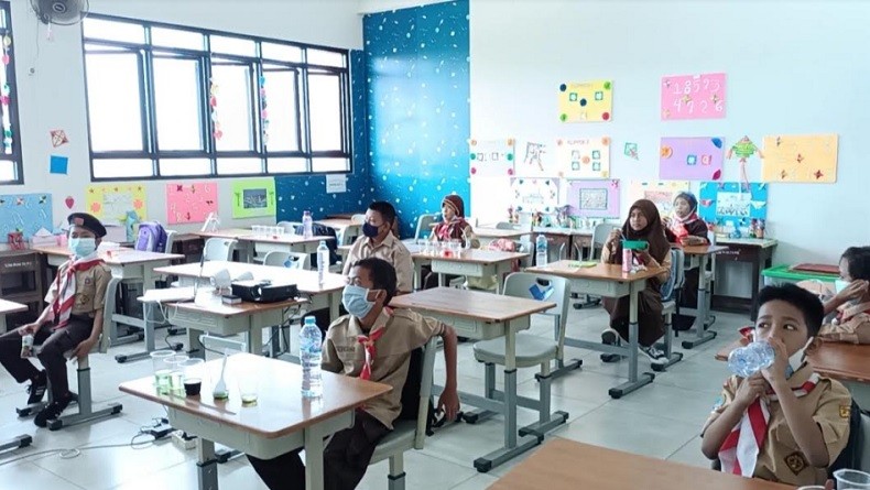 Uji Coba Belajar Tatap Muka, SDN 03 Palmerah Sediakan Ruang Isolasi Siswa