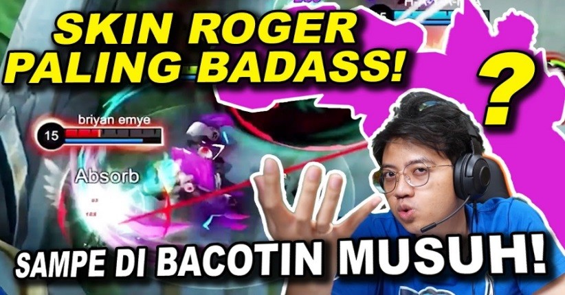Roger Cyborg Werewolf, Skin Baru Mobile Legends Terkeren ala Aville Atlet Esport
