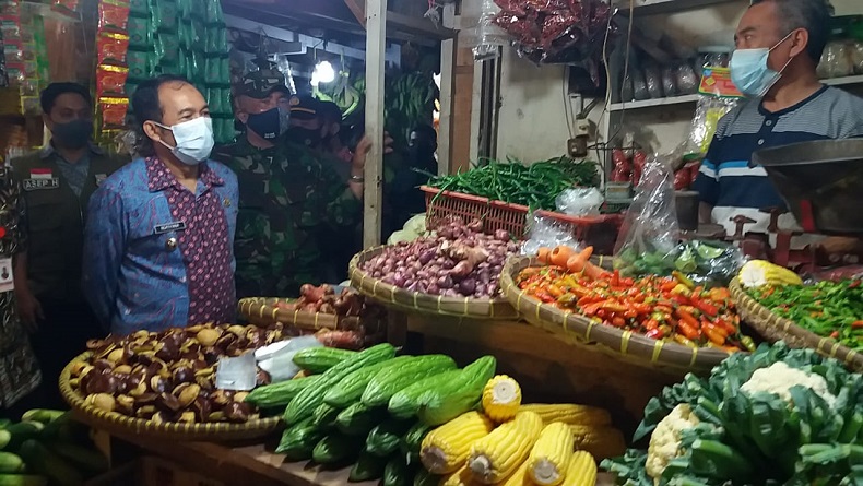 Plt Wali Kota Cimahi Terkejut Harga Kebutuhan Pokok Melonjak Jelang Ramadhan