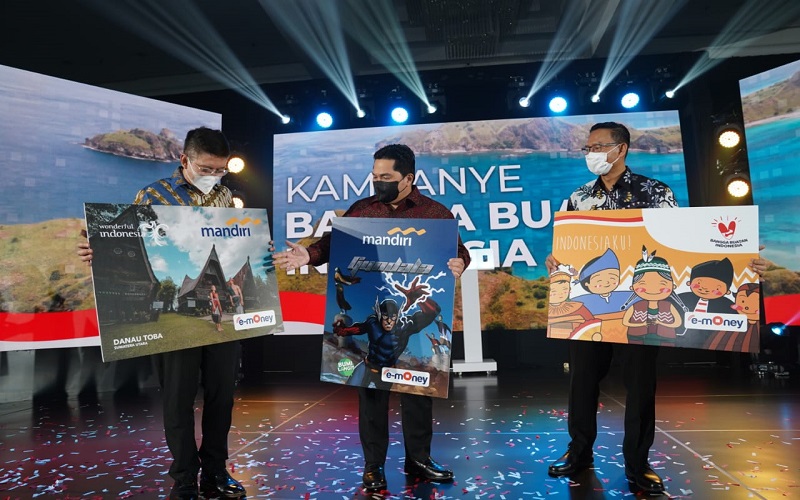 Terbitkan E-Money Edisi Nasionalisme, Bank Mandiri Gelorakan Semangat Bangga Buatan Indonesia