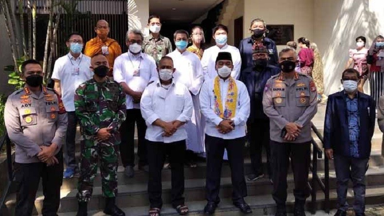 Pencanangan Kampung Tangguh Lintas Agama, GMRI Gelar Vaksinasi Covid-19 Lansia