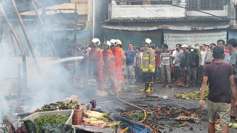 Kebakaran Pasar Kambing Tanah Abang, Sekuriti: Ini Ketiga Kalinya