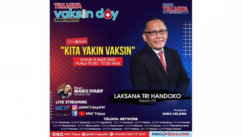 LIPI: Vaksin Merah Putih Siap Diuji ke Manusia Awal 2022