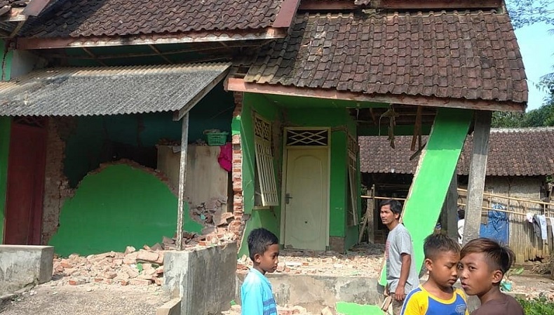 Update Gempa Jatim, 2.848 Unit Rumah Rusak dan 8 Orang Meninggal