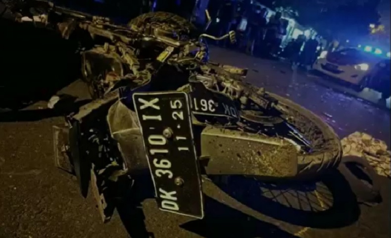 Kecelakaan Maut di Gianyar, Dua Pengendara Motor Tewas Dihantam Truk