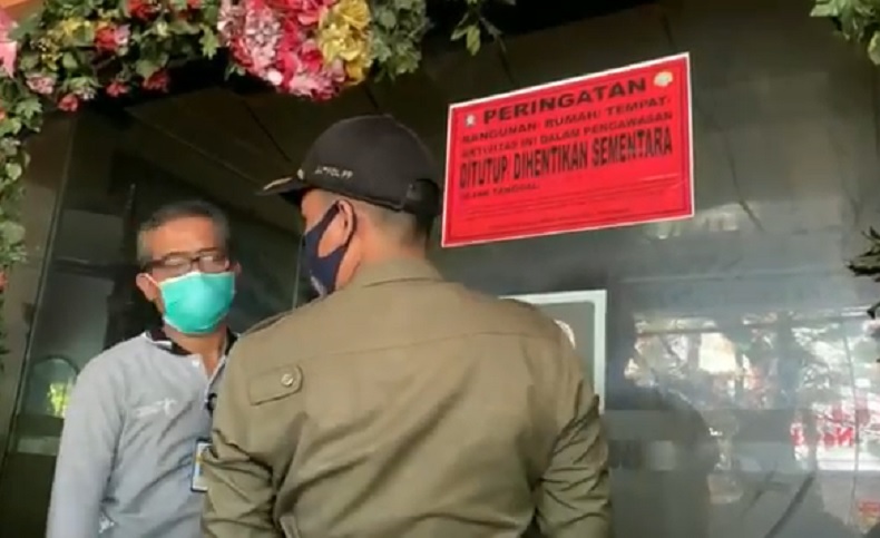 Jadi Lokasi Prostitusi, Hotel Nusantara di Pontianak Disegel