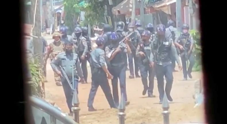 Pasukan Myanmar Dilaporkan Bunuh 82 Demonstran Anti-Kudeta, Saksi Sebut Ada Granat
