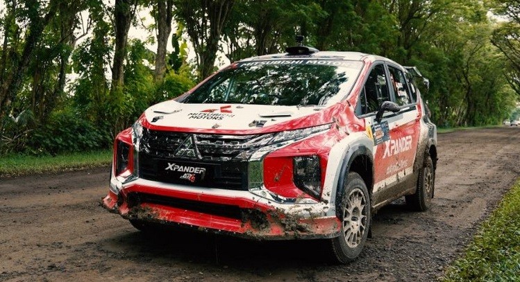 Ditunggangi Rifat Sungkar, Xpander AP4 Menangkan Sport Rally 2021