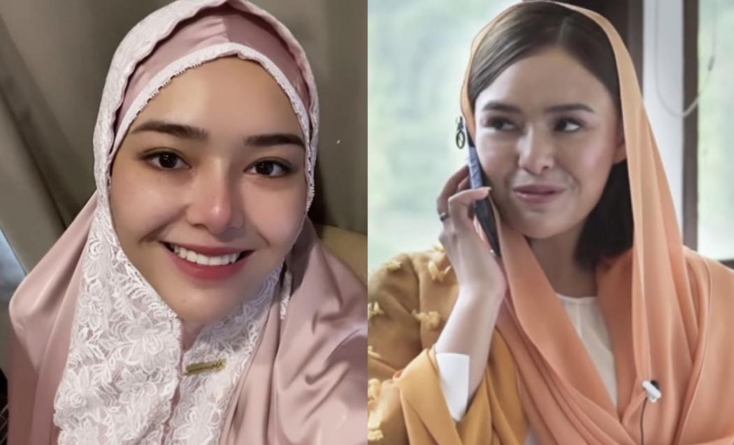 Amanda Manopo Cantik Pakai Mukena, Senyumnya Bikin Adem!