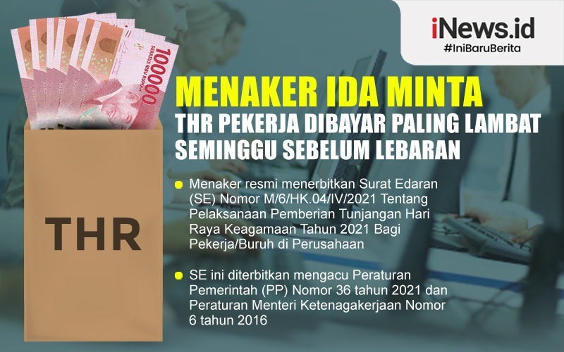 Perusahaan Didorong Siapkan Strategi untuk Bayar Penuh THR ke Pegawai