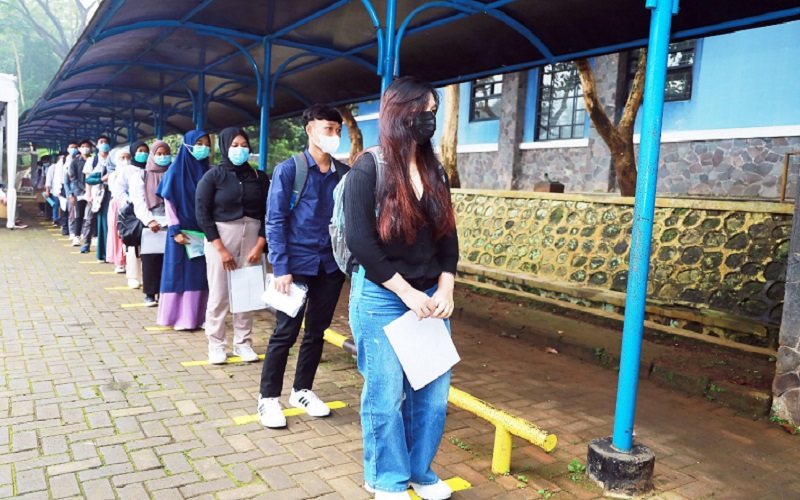 Cegah Covid-19 saat UTBK, Unpad Wajibkan 12.356 Peserta Isi Aplikasi Mass Tracking