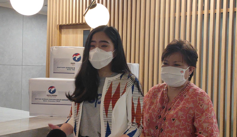 Partai Perindo Salurkan Bantuan Sembako untuk Korban Banjir Bandang di NTT