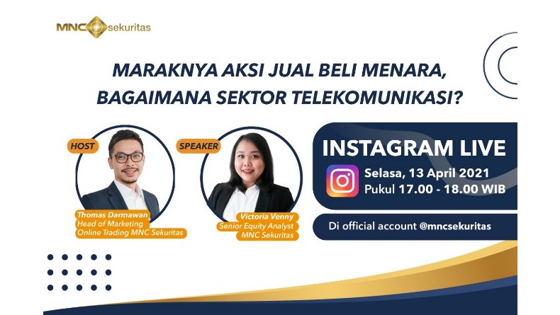 Jual Beli Ribuan Menara Bikin Heboh! Simak Analisis Telko di IG Live MNC Sekuritas Jam 17.00 Ini!