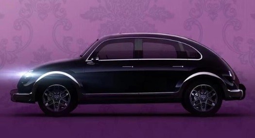 China Bikin Mobil VW Kodok Bermesin Listrik