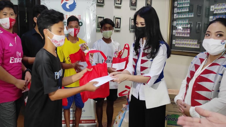 Kartini Perindo Kunjungi Yayasan Vincentius Putra Jakarta Pusat