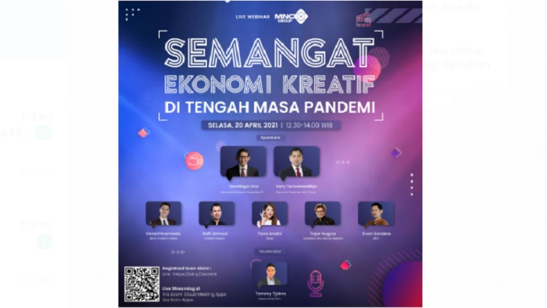 Cari Peluang Ekonomi Kreatif di Tengah Pandemi? Belajar Gratis, Daftar di Sini!