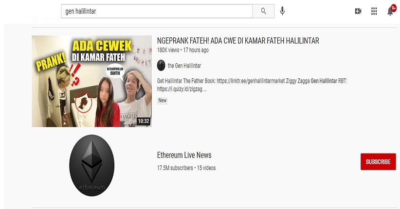 Channel YouTube Gen Halilintar Kena Hack 
