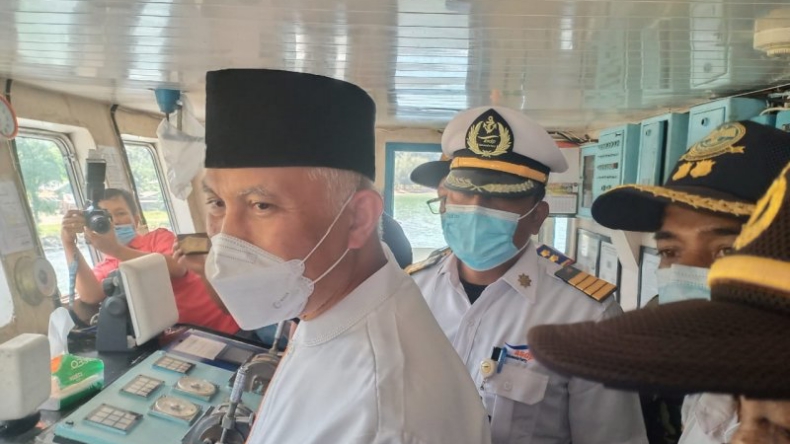 Gubernur Mahyeldi Resmikan KMP Tanjung Buarang Jurusan Padang-Mentawai