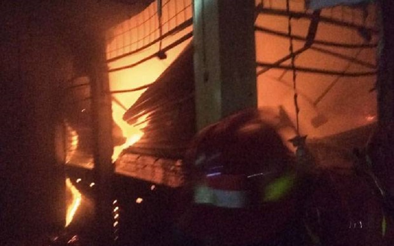 Kebakaran Landa Pasar Cibinong Kamis Malam, Empat Ruko Ludes