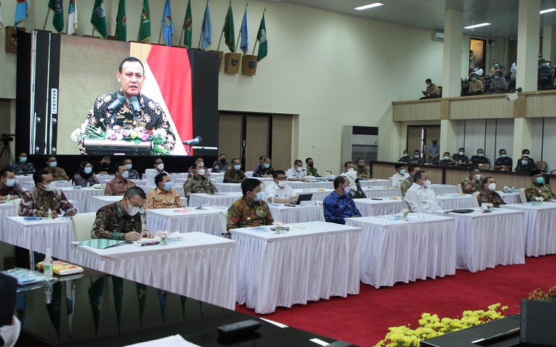 Ketua KPK kepada Kepala Daerah di Sumsel: Jangan Persulit Perizinan  