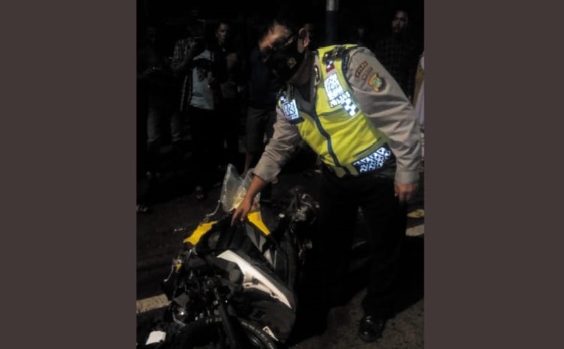 Pemotor Tewas dalam Kecelakaan Tunggal di Jakarta Barat Jumat Dini Hari