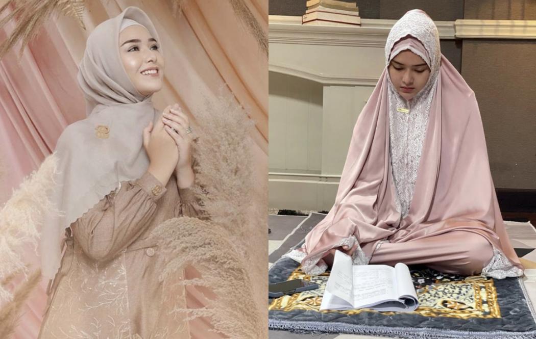 Momen Langka Bulan Ramadan, 4 Gaya Cantik Amanda Manopo Pakai Hijab Bikin Adem!