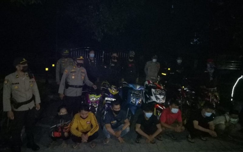 Nekat Balapan Liar di Tanjung Duren, Tujuh Orang Ditangkap