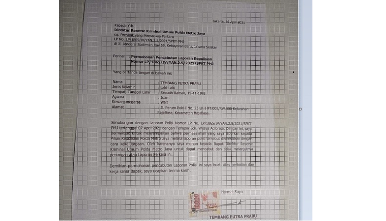 Laporan Dicabut, Kasus Penganiayaan Pegawai Imigrasi Bandara Soetta Tangerang Berakhir Damai