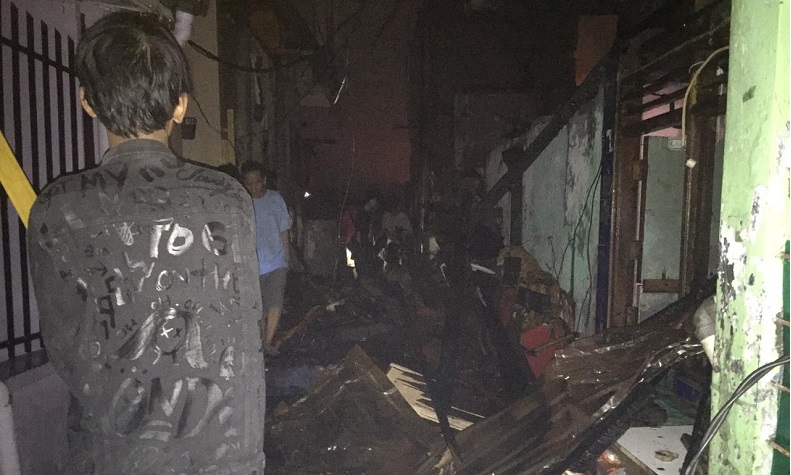 Kebakaran di Tamansari, Listrik Dipadamkan Sementara