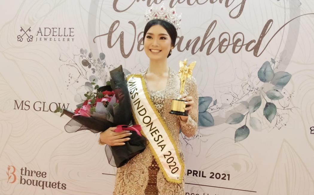 Miss Indonesia 2020 Carla Yules Terpilih Jadi Salah Satu Pemenang di IBW 2021   