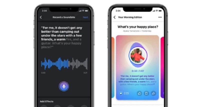 Masuk ke Pasar Audio, Facebook Hadirkan Soundbites