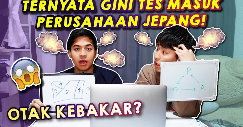 Ini Soal Tes Masuk Perusahaan Jepang, Mahasiswa Waseda University Jerome Polin sampai Kesusahan!   