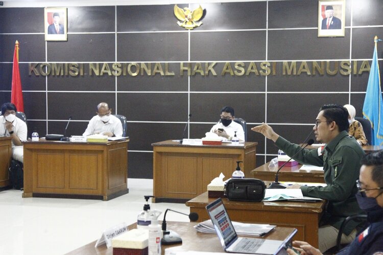 BAP DPD RI dan Komnas HAM Bahas Penanganan Akibat Penambangan Timah Kabupaten Bangka