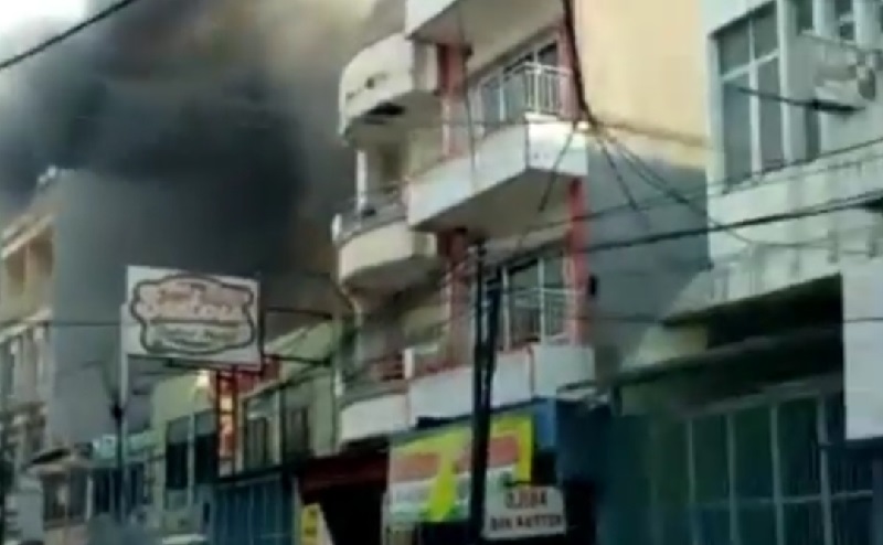 Kebakaran Lagi, Ruko Grand Sentosa di Taman Sari Hangus Dilalap Api