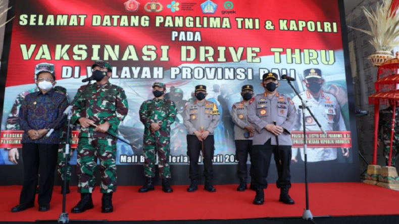 Panglima TNI: Dibutuhkan Keseriusan Tiap Pihak Terkait agar Bali Bangkit dari Pandemi