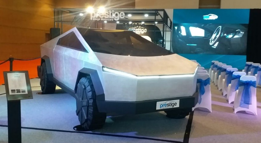 5 Mobil Listrik Terbaru Mejeng IIMS Hybrid 2021, Ada Replika Tesla Cybertruck