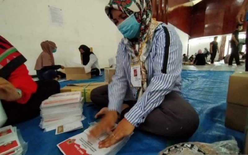 29.056 Surat Suara untuk PSU Pilwali Banjarmasin Sudah Siap