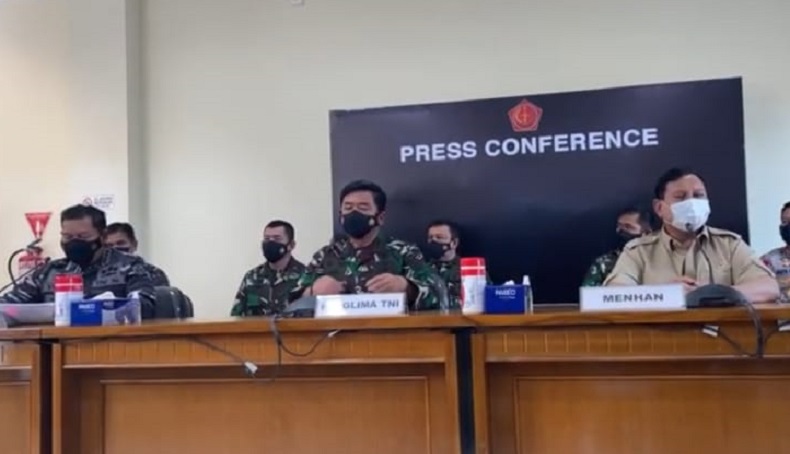 Prabowo : TNI Masih Belum Dapat Kontak KRI Nanggala