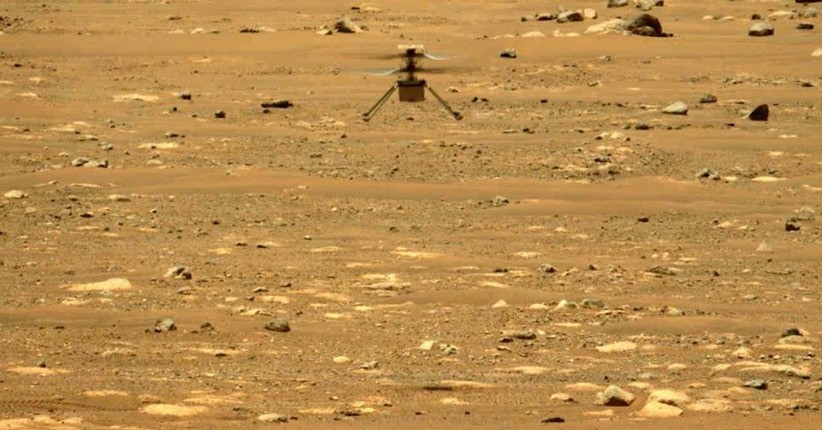 Penerbangan Kedua, Helikopter NASA Terbang Lebih Tinggi di Mars