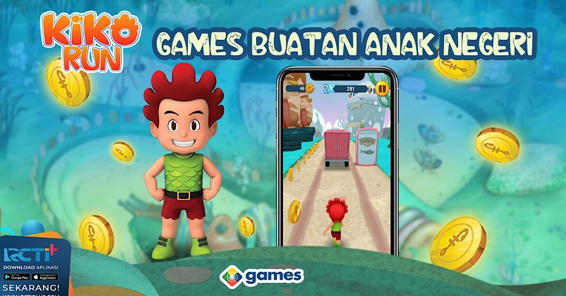 Game Terbaik Buatan Anak Negeri yang Patut Dicoba KIKO RUN, Mainkan di Aplikasi RCTI+