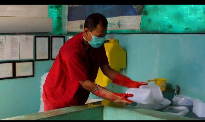 Pasien Covid-19 Menurun, Limbah Medis di RSDS Kebumen Tak Lagi Menumpuk
